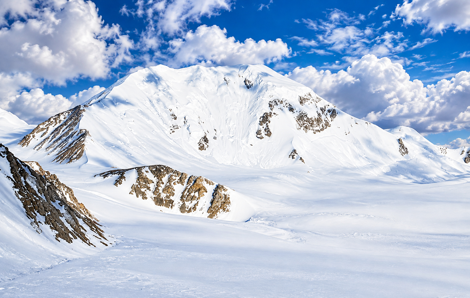 The Khuiten Peak - The Altai Mountains
